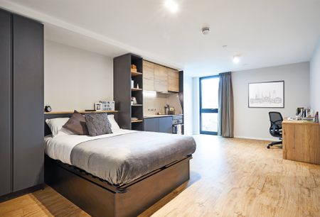 1 Bed - PREMIUM Apartment, St. Albans, St.Albans Pl. Cross Belgrave St., City Centre, Leeds - LS8 2JP - Student - Photo 3