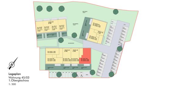 Erstbezug - Lichtdurchflutete 4-Zimmer-Wohnung im Obergeschoss mit Balkon - Foto 3