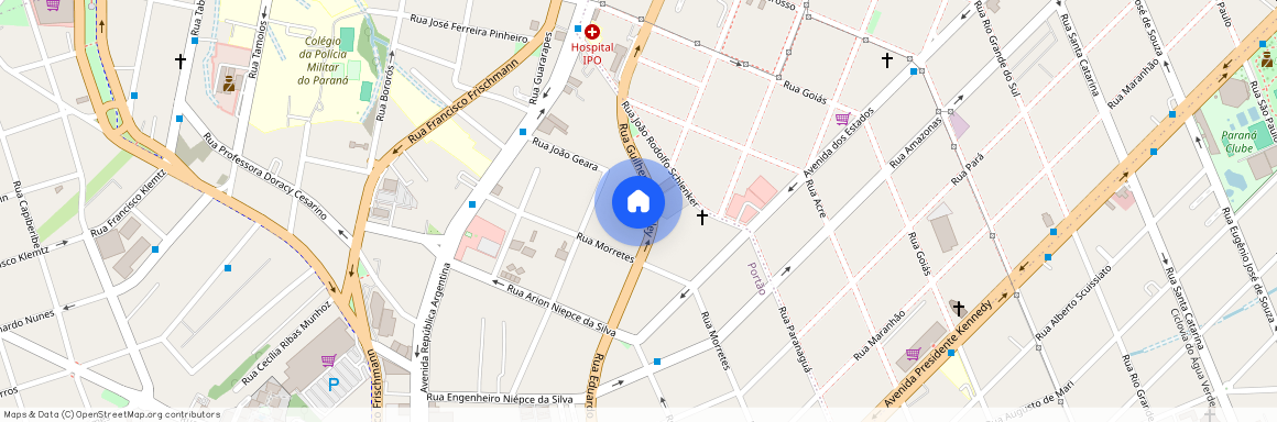 Rua Guilherme Pugsley, 2512 - Ap 1104, andar 11, Água Verde - Curitiba - PR