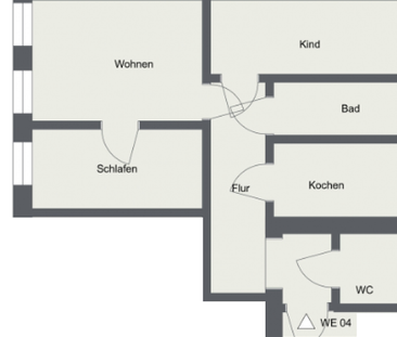 Helle 3-Raumwohnung mit Gäste-WC in Reudnitz ab sofort - Photo 2