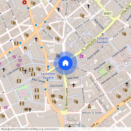 Garrick Street, Covent Garden, WC2E