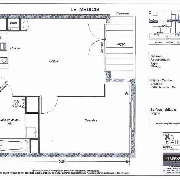 Location Appartement 2 pièces 38m² MONTFERMEIL 93370 - Photo 2