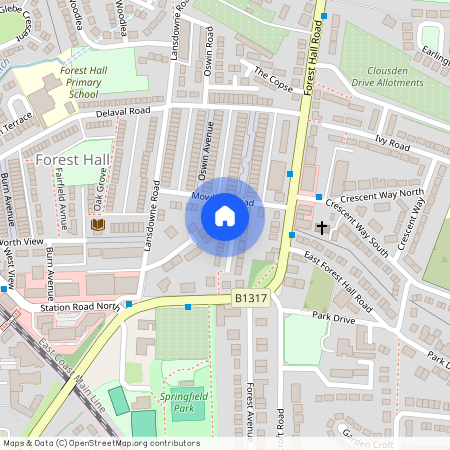 Edwin's Avenue South, Tyne and Wear NE12