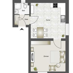 2-Zimmer Wohnung in Grumme - Photo 3