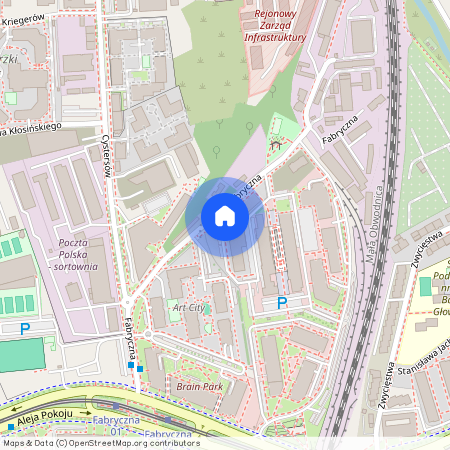 ul. Fabryczna, Grzegórzki, Grzegórzki, Kraków, małopolskie