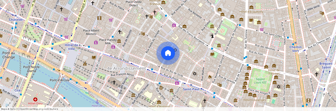 14 Rue des Ecouffes, 75004 Paris, France