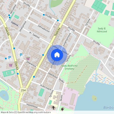 Jungmannova, Duchcov, okres Teplice