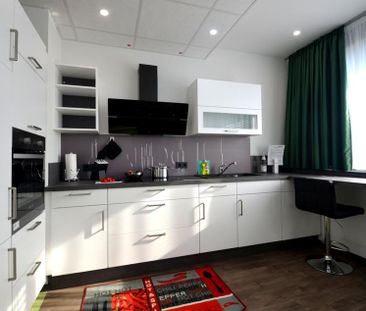 1-Zimmer-Penthouse-Apartment, bequem & modern eingerichtete, volle ... - Foto 1