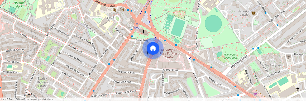 Anderson Mews, Oval