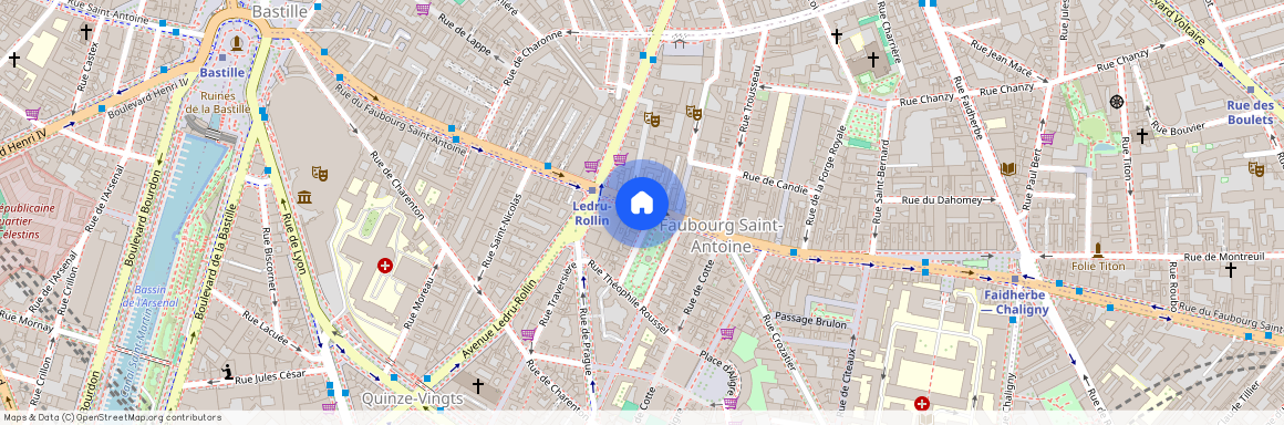 Building Rue du Faubourg Saint-Antoine - veeve - 405279 - PAR, Rue du Faubourg Saint-Antoine, Paris