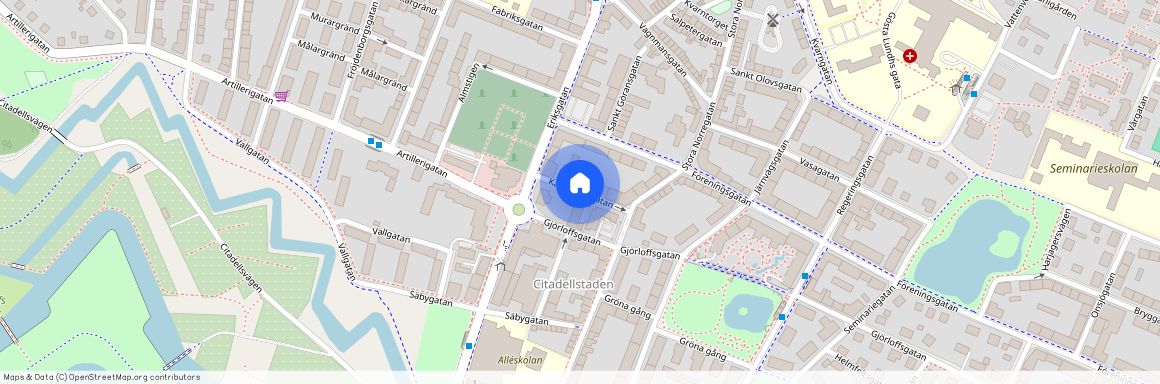 Karmelitergatan, Landskrona