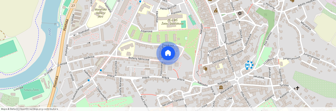 Třebízského, Žatec