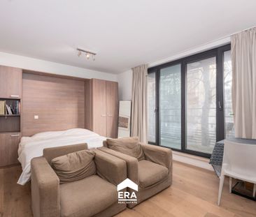 Bemeubelde studio met terras te huur in Brussel - Photo 3