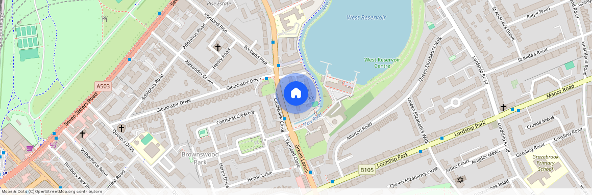 Chadworth House, Amwell Court, Green Lanes, London