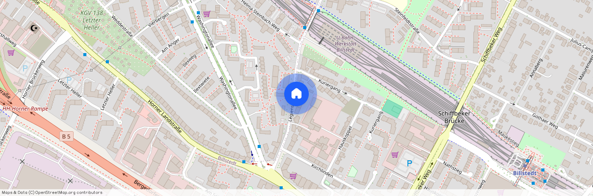 22111 Hamburg-Mitte - Hamburg Billstedt