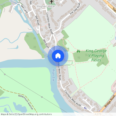 Countess Wear Road, Exeter