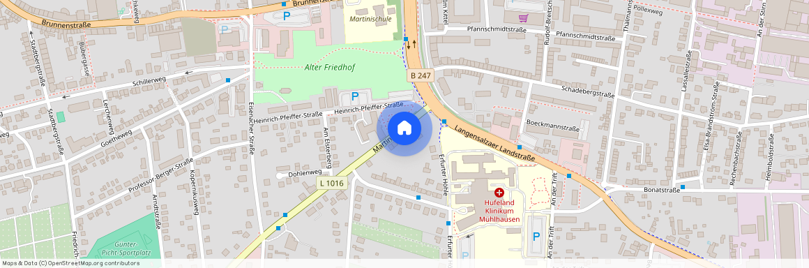 Martinistraße 19, 99974 Thüringen - Mühlhausen