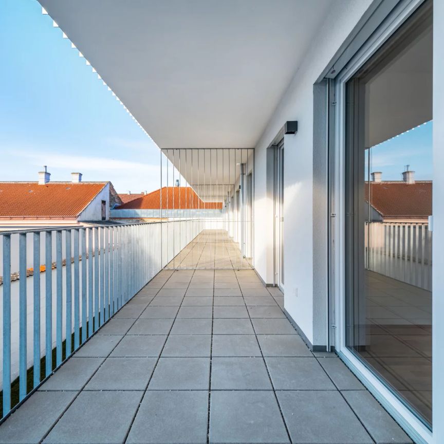 Moderne 2-Zimmer-Wohnung im Zentrum von Leopoldsdorf - südseitig - grosser Balkon - PKW-Stellplatz - Photo 1