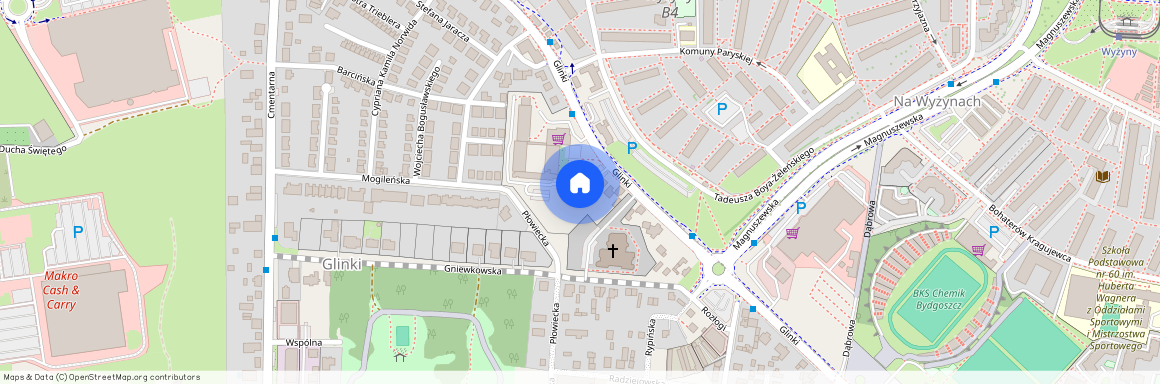 ul. Glinki, Glinki, Bydgoszcz, kujawsko-pomorskie
