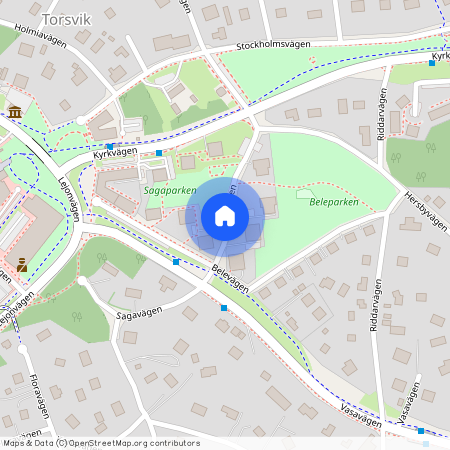 Sagavägen, Lidingö