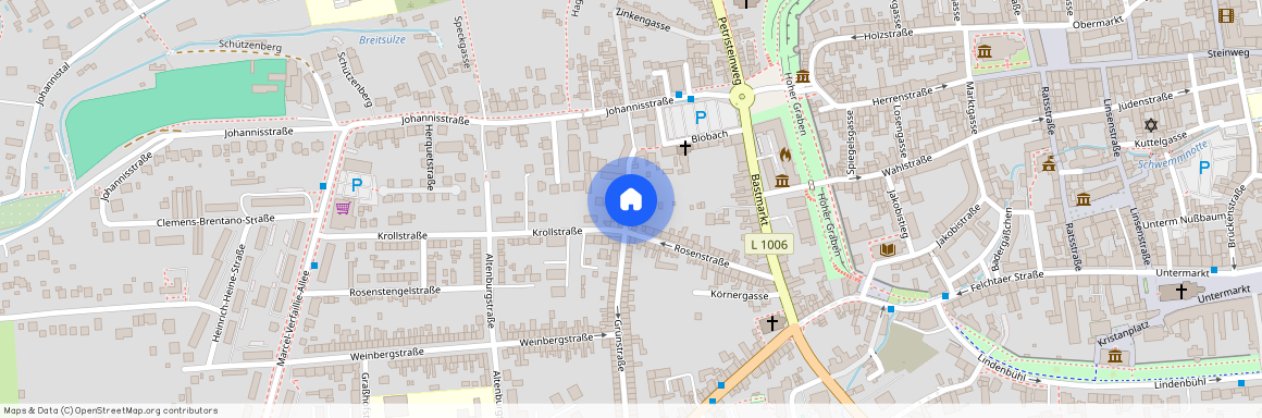 Grünstraße 38, 99974 Mühlhausen/Thüringen