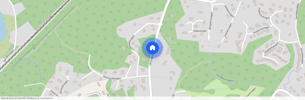 Uttringevägen, Rönninge