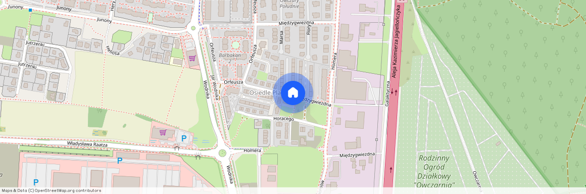 ul. Międzygwiezdna, Osowa, Gdańsk, pomorskie