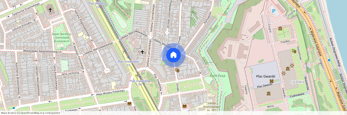 ul. Śmiała, Stary Żoliborz, Żoliborz, Warszawa, mazowieckie