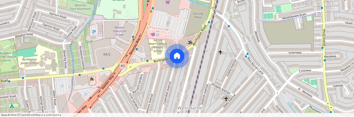 Burlington Road, New Malden, KT3