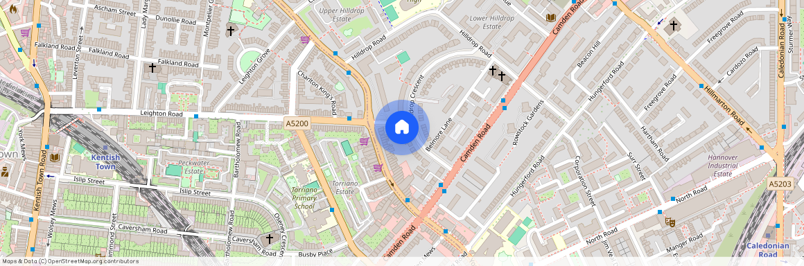 Hilldrop Crescent, Kentish Town, N7