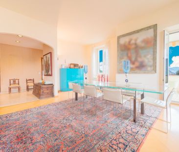 Elegante Wohnung mit Seeblick in einer stilvollen historischen Villa - Foto 4