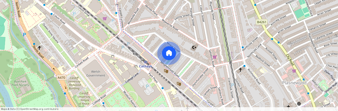 Ruthin Gardens, CF24 4AU, Cathays