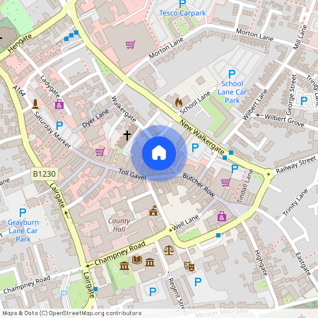 Apartment 3, 110 Walkergate, Beverley