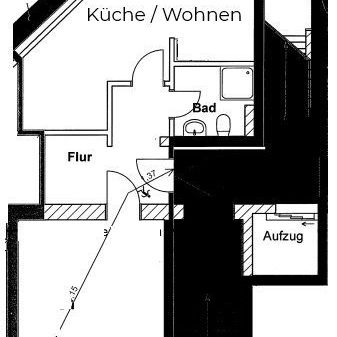 kleine 1,5- Raumwohnung im Erdgeschoss im Görlitzer Zentrum ! - Photo 2