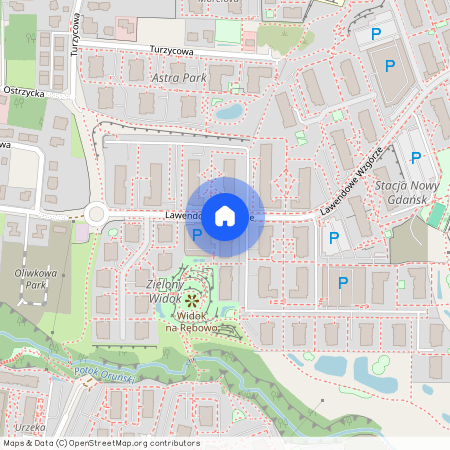 ul. Lawendowe Wzgórze, Jasień, Gdańsk, pomorskie