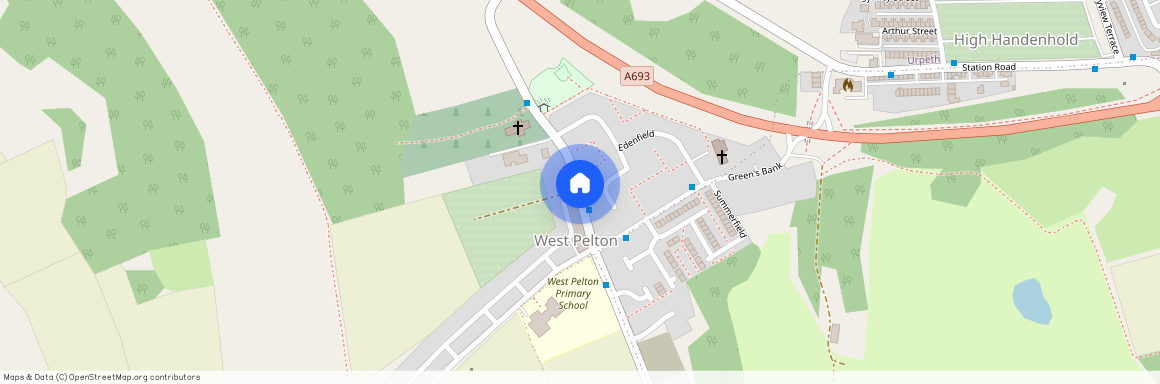 St. Pauls Terrace, West Pelton, Stanley