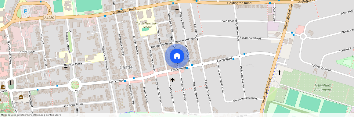 DENMARK STREET, Bedford, MK40