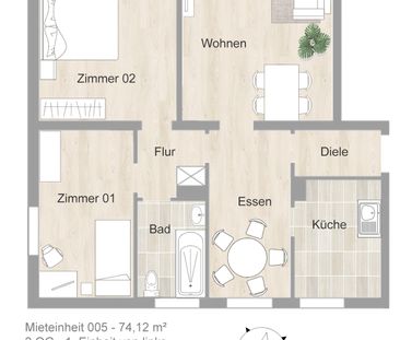 Erstaunlich gut wohnen - Photo 6