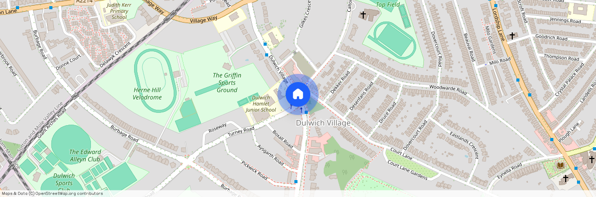 Calton Avenue, Dulwich Village, London, SE21