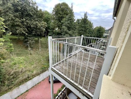 Mit Einbauküche! Moderne 3 Raum-EG-Whg. mit Balkon, Wanne in Pforten! - Foto 5