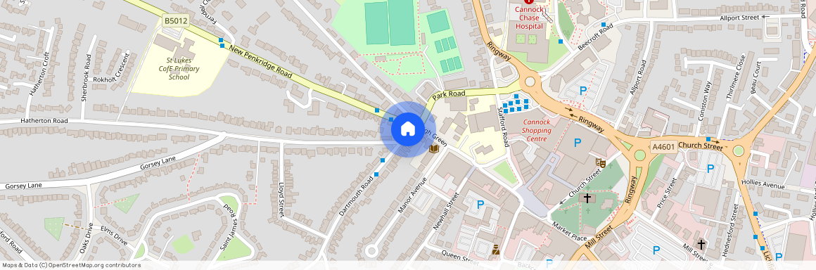 Dartmouth Road, Cannock, Staffordshire, WS11