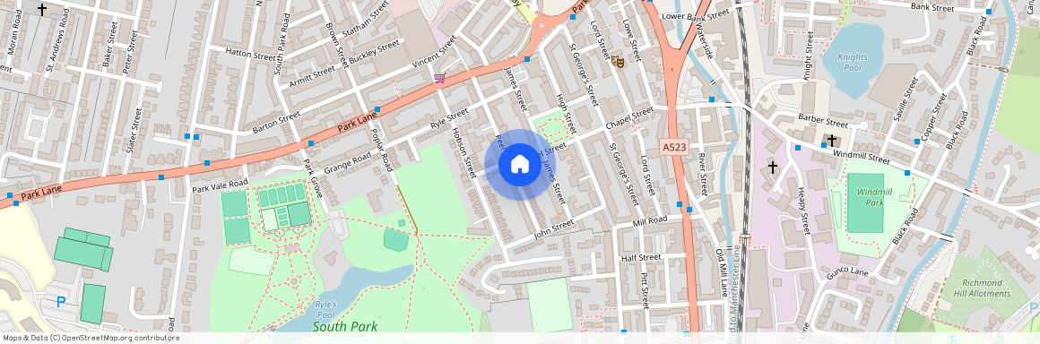 Peel Street Macclesfield