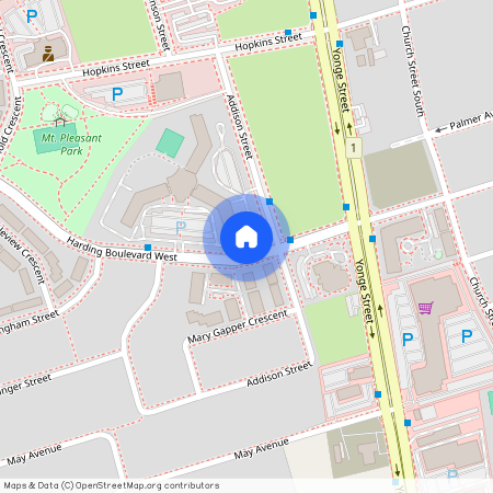 707 - 20 HARDING BOULEVARD W, Richmond Hill, Richmond Hill, York, L4C 0P5