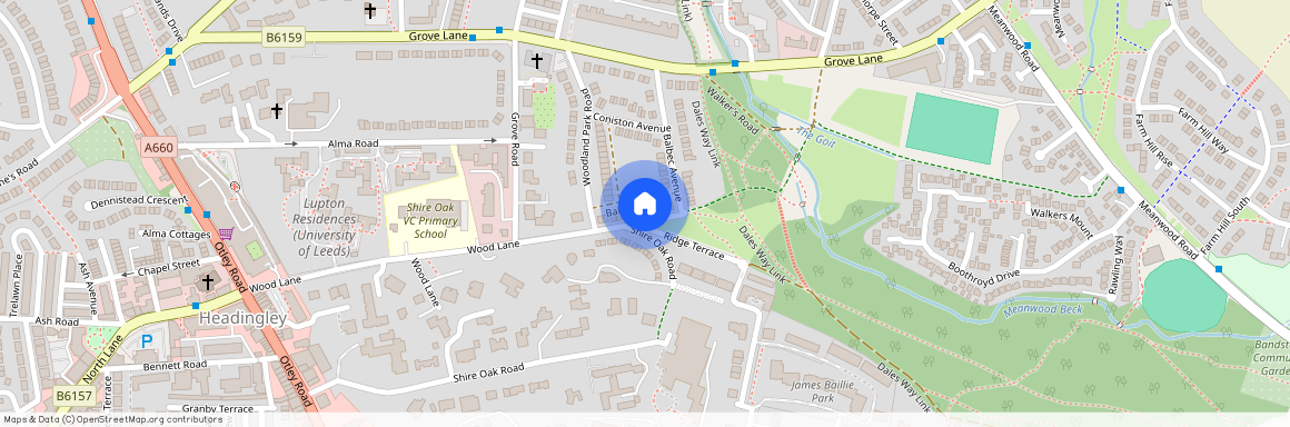 West Yorkshire, Wood Lane, Headingley, LS6 2AY, Leeds