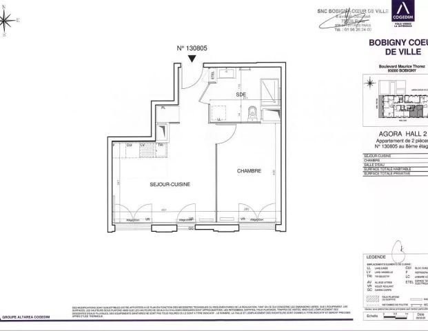 location Appartement T2 DE 39.77m² À BOBIGNY - Photo 1
