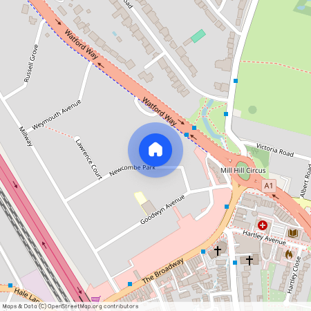 Newcombe Park, Mill Hill, NW7