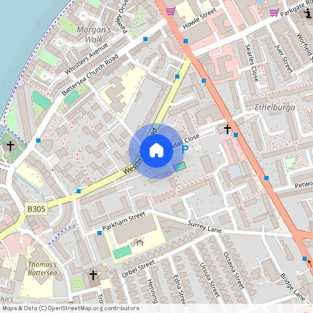 Whitgift House, 61 Westbridge Road, SW11