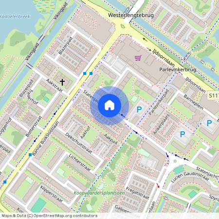 Banne Buiksloot, 1034 GA, Statenjachtstraat, Amsterdam