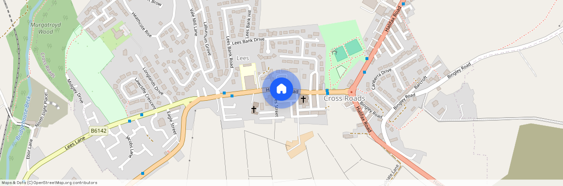 Haworth Road, Crossroads, BD22
