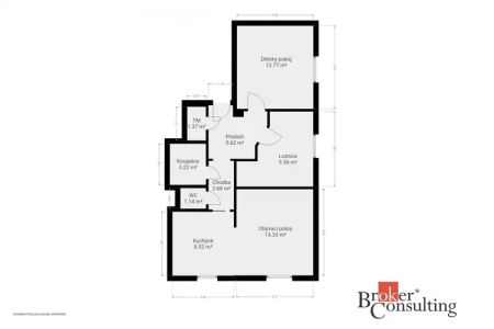 Pronájem bytu 3+kk 62 m - Fotografie 4